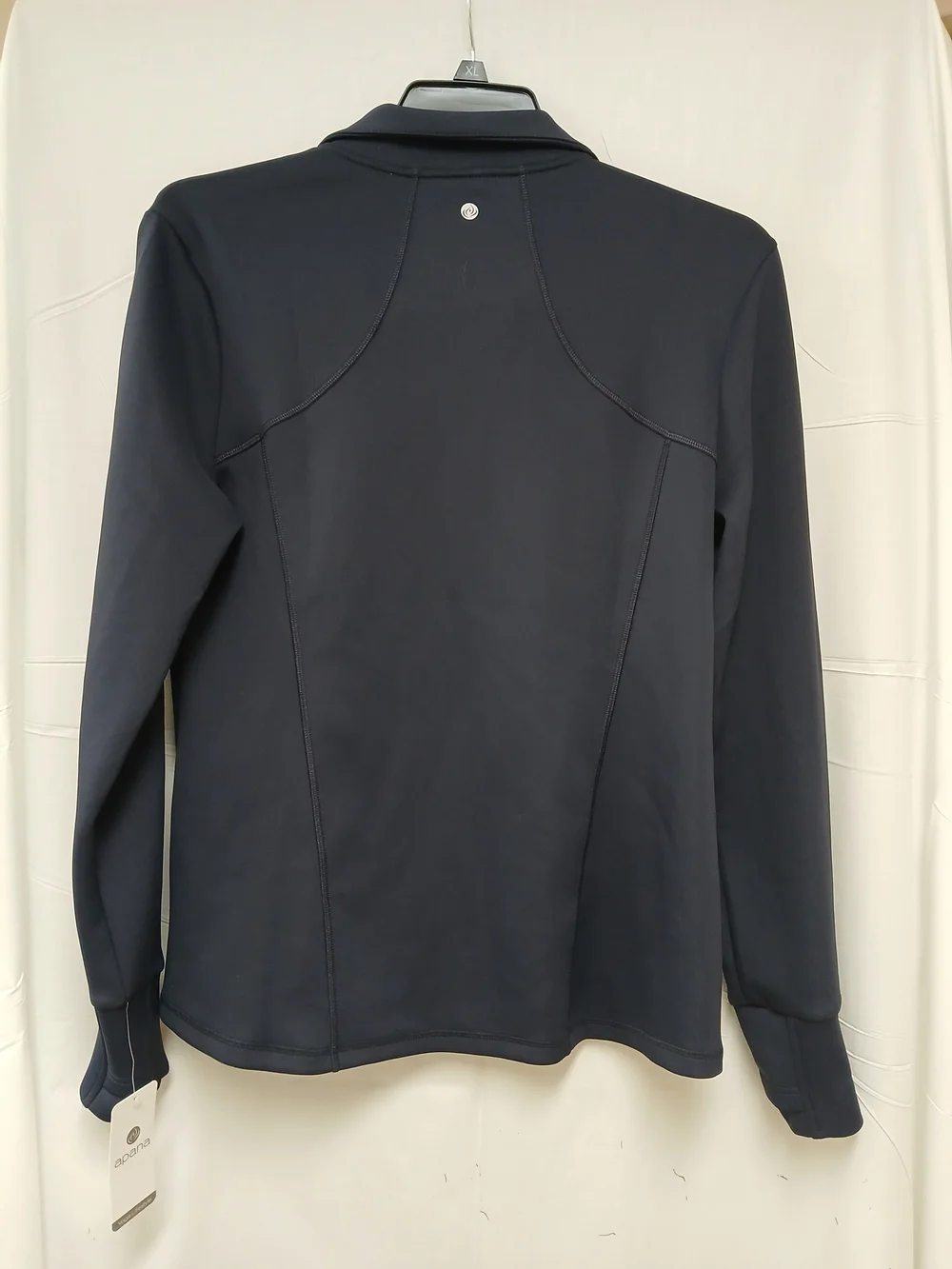 Apana Navy Full-Zip Utility Jacket